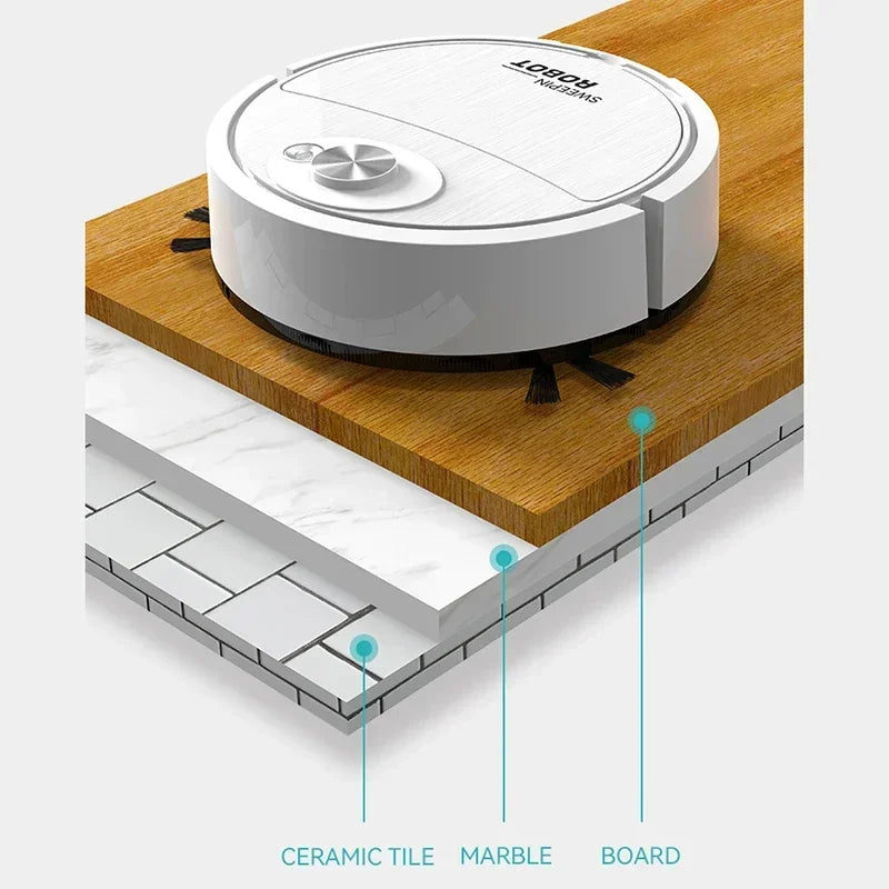 Xiaomi 3 em 1 robô de chão automático mini aspirador de pó inteligente ihome usb recarregável varredor de casa úmido e seco portátil